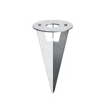SLV 228560 ERDSPIESS, für HELIA Wege- und Standleuchte, Edelstahl, 17 cm 
