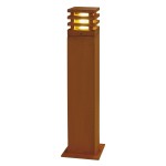 SLV 229421 RUSTY® 70 Outdoor Standleuchte TC-DSE IP55 eckig stahl gerostet L/B/H 12/12/71 cm max. 11W 