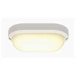 SLV 229931 TERANG 200 Outdoor Wandleuchte Deckenleuchte LED 3000K IP44 oval weiß 11W 