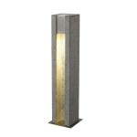 SLV 231440 ARROCK SLOT Outdoor Standleuchte LED GU10 51mm IP44 eckig salt & pepper Granit 4W LED 