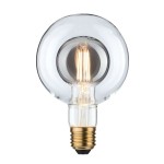 Paulmann 287.66 LED Inner Shape Globe G95 4W Rauchglas E27 2700K Warmweiß 