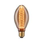 Paulmann 288.27 LED Vintage-Birne B75 Inner Glow E27 Gold mit Innenkolben Spiralmuster dimmbar 