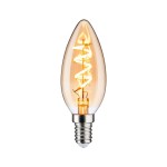 Paulmann 289.51 Vintage Edition LED Kerze Dim E14 230V 150lm 4W 1800K dimmbar Gold 