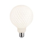 Paulmann 290.77 White Lampion Filament 230V LED Globe G125 E27 400lm 4,3W 3000K dimmbar Weiß 