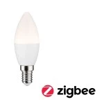 Paulmann 501.25 Smart Home Zigbee LED Kerze 5W Matt E14 2700K Warmweiß 