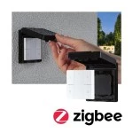 Paulmann 501.37 Wandschalter Smart Home Zigbee On/Off/Dimm Outdoor Schwarz 