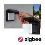 Paulmann 501.37 Wandschalter Smart Home Zigbee 3.0 On/Off/Dimm Outdoor Schwarz 