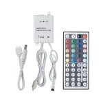 Paulmann 702.02 YourLED Controller RGB mit IR Fernbedienung DC 12V max. 60W Weiß 