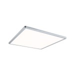 Paulmann 709.95 LED Panel 3-Step-Dim Atria Shine Backlight eckig 420x420mm 22W 2200lm 3000K Chrom matt dimmbar 