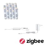 Paulmann 788.68 MaxLED 250 LED Strip Smart Home Zigbee 3.0 Tunable White beschichtet Basisset 1,5m IP44 6W 250lm/m 30 LEDs/m Tunable White 24VA 