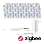 Paulmann 788.70 MaxLED 250 LED Strip Smart Home Zigbee 3.0 Tunable White beschichtet Basisset 5m IP44 18W 250lm/m 30 LEDs/m Tunable White 36VA 