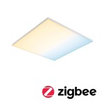 Paulmann 798.26 LED Panel Smart Home Zigbee 3.0 Velora eckig 595x595mm 19,5W 2200lm Tunable White Weiß matt dimmbar 
