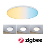 Paulmann 798.95 LED Panel Smart Home Zigbee 3.0 Velora rund 400mm 22W 2200lm Tunable White Weiß dimmbar 