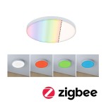 Paulmann 798.99 LED Panel Smart Home Zigbee 3.0 Velora rund 300mm 16,5W 1600lm RGBW+ Weiß dimmbar 