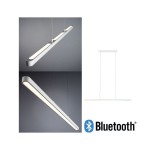 Paulmann 799.03 LED Pendelleuchte Smart Home Bluetooth Lento Tunable White 1800lm 43W Weiß dimmbar 