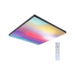 Paulmann 799.09 LED PanelVelora Rainbow dynamicRGBW eckig 595x595mm 31W 2820lm 3000-6500K Schwarz dimmbar 