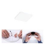 Paulmann 799.35 VariFit LED Einbaupanel Veluna Edge IP44 eckig 90x90mm 6W 500lm 4000K Weiß 