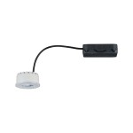 Paulmann 924.71 LED-Modul Reflector Coin Nova Plus für Einbauleuchten rund 50mm Coin 6,3W 430lm 230V dimmbar 2700K Satin 