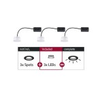 Paulmann 924.72 Einbauleuchte Choose LED-Modul Coin 3x6W 2700 