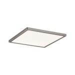 Paulmann 929.39 LED Einbaupanel Areo IP44 eckig 180x180mm 11W 770lm 3000K Nickel matt dimmbar 