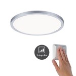 Paulmann 930.58 VariFit LED Einbaupanel 3-Step-Dim Areo IP44 rund 230mm 16W 1400lm 4000K Chrom matt dimmbar 