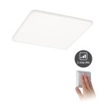 Paulmann 930.65 VariFit LED Einbaupanel 3-Step-Dim Veluna IP44 eckig 185x185mm 17,5W 1450lm 4000K Satin dimmbar 