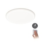 Paulmann 930.68 VariFit LED Einbaupanel 3-Step-Dim Veluna IP44 rund 215mm 22W 1700lm 4000K Satin dimmbar 
