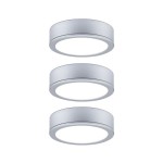 Paulmann 930.92 LED Unterschrankleuchte Pukk 3x3,5W 65mm 3x210lm 230V rund Chrom matt 