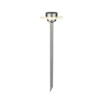 Paulmann 937.64 Solar LED Gartenstrahler Ufo IP44 3000K Edelstahl#Klar 