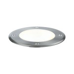 Paulmann 939.07 Plug & Shine LED Bodeneinbauleuchte Floor Einzelspot IP67 3000K 6W 20° Silber 