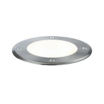 Paulmann 939.08 Plug & Shine LED Bodeneinbauleuchte Floor Einzelspot IP67 3000K 6W 20° Silber 