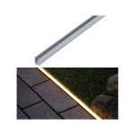 Paulmann 942.16 Plug & Shine LED Strip Profil Warmweiß Aluminiumprofil 1m 