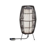 Paulmann 943.19 Plug & Shine Lichtobjekt Basket IP44 3000K 7,8W 24V Braun 40x20cm 