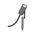 Paulmann 943.76 LED Gartenstrahler Radix IP65 56mm 3000K 5,5W 260lm 230V Grau Aluminium 