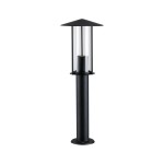 Paulmann 943.97 Pollerleuchte Classic IP44 500 mm max. 15W 230V Dunkelgrau E27 Metall#Glas 
