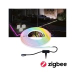 Paulmann 945.62 Plug & Shine LED Stripe Smart Home Zigbee Smooth Einzelstripe IP67 RGBW+ 39W Weiß 