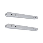 Paulmann 946.03 CorDuo Seilsystem Montageset Halterung 2er-Set Chrom matt 