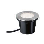 Paulmann 946.54 LED Bodeneinbauleuchte Durea IP67 rund 153mm 3000K 8W 530lm 230V Edelstahl Metall 