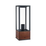 Paulmann 946.75 Lichtobjekt Timba IP44 eckig 400 mm max. 60W 230V Holz E27 Holz 