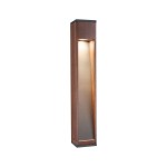 Paulmann 946.78 Pollerleuchte Trabia IP44 eckig 600 mm 3000K 3,5W 230lm 230V 38° Holz GU10 Holz 