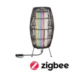 Paulmann 947.54 Plug & Shine LED Lichtobjekt Basket IP44 RGBW 3,2W Schwarz 