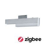 Paulmann 968.93 URail Schienenadapter Smart Home Zigbee 3.0 On/Off/Dimm 166x20mm Chrom matt 