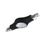 Paulmann 969.96 URail Verbinder Linienverbinder beleuchtet 189x57mm 5,3W Schwarz 