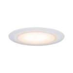 Paulmann 999.43 Premium LED Einbauleuchte Dim to Warm Suon IP44 rund 90mm 5W 450lm 230V dimmbar Dim to warm Satin/Weiß 