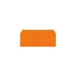 Wago 281-329 Abschluss- und Zwischenplatte 2,5mm dick orange 