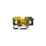 Wago 283-607 2-Leiter-Schutzleiterklemme 16mm² seitliche Beschriftungsaufnahmen grün-gelb 
