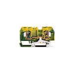Wago 284-907 2-Leiter-Schutzleiterklemme 10mm² mittige Beschriftung grün-gelb 