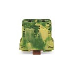 Wago 285-157 2-Leiter-Schutzleiterklemme 50mm² seitliche Beschriftungsaufnahmen grün-gelb 5 Stück 