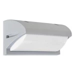 EVN LED-Wandanbauleuchte silber 10W 230V 3000K IP54 