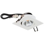 EVN PC24090102 LED-Deckeneinbauleuchte 3000K 350mA IP20 